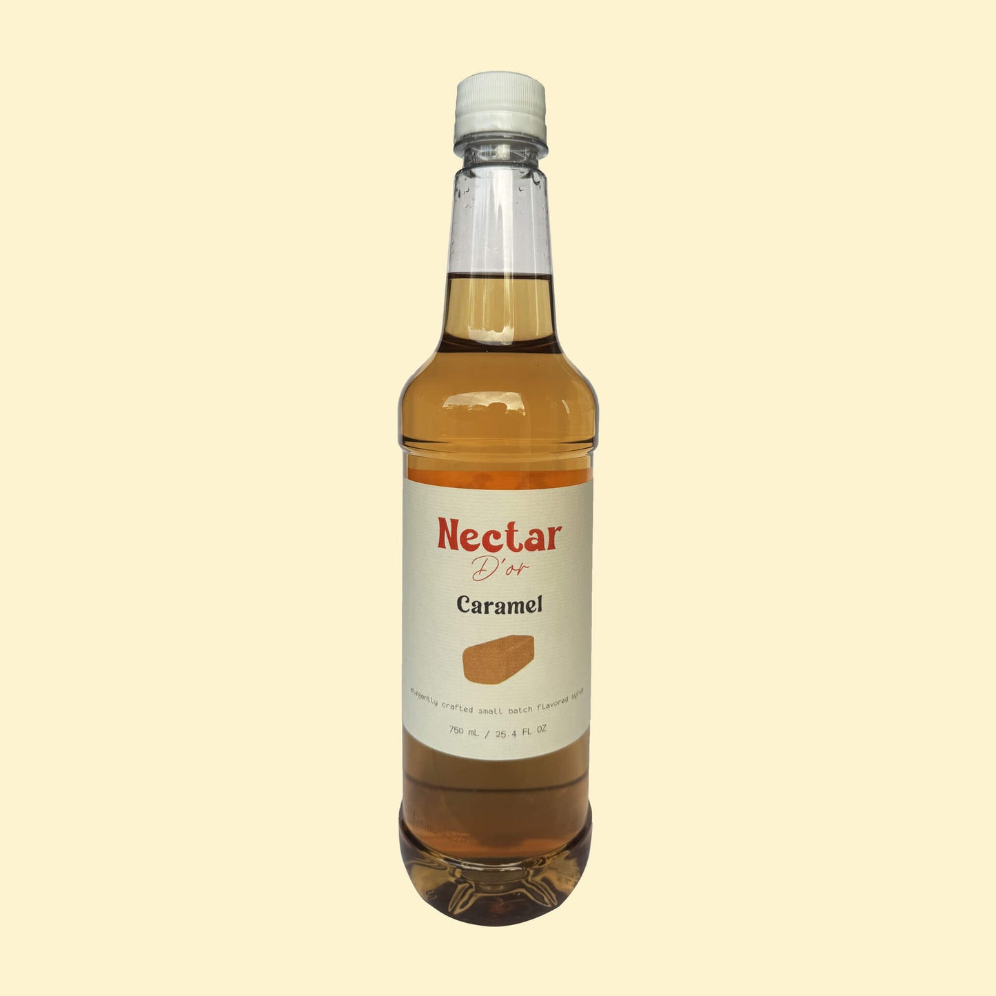 Nectar D'or Caramel Flavoring Syrup 750 mL