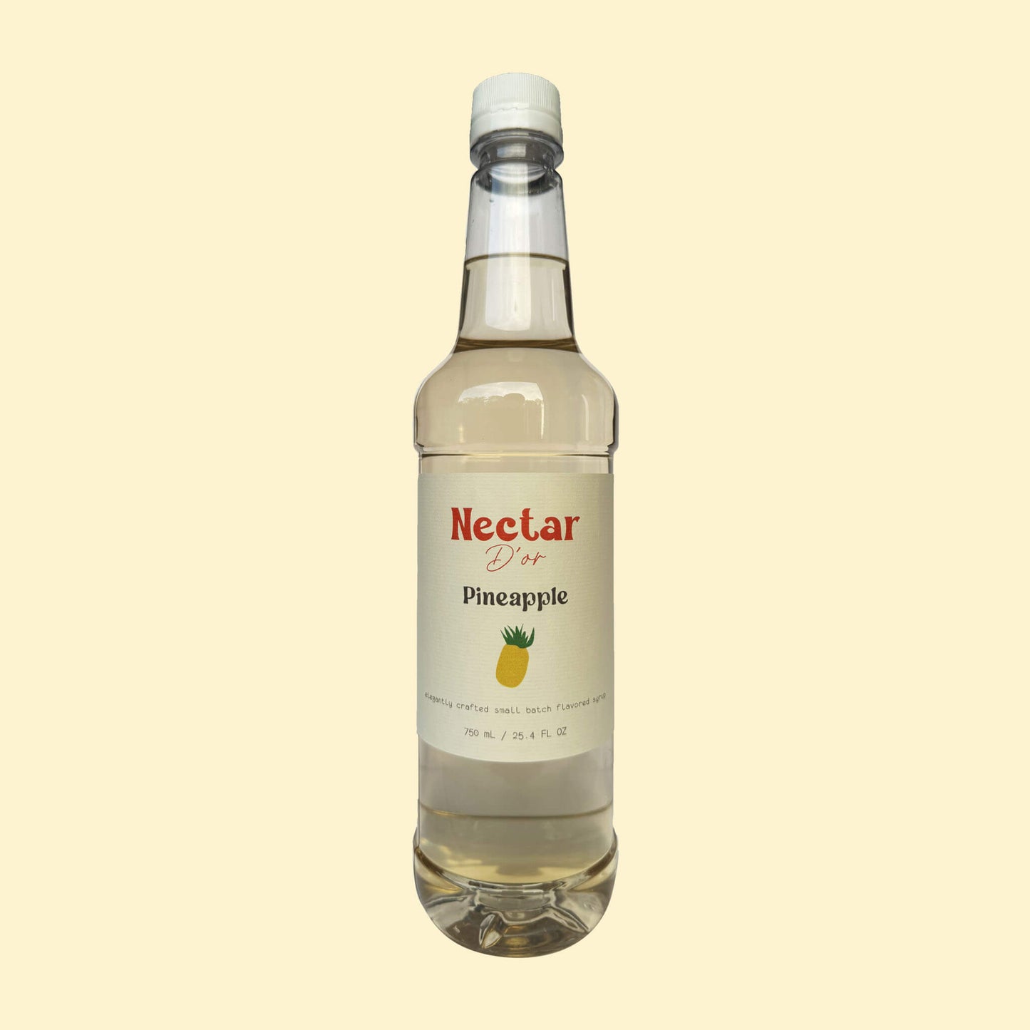 Nectar D'or Pineapple Flavoring Syrup 750 mL