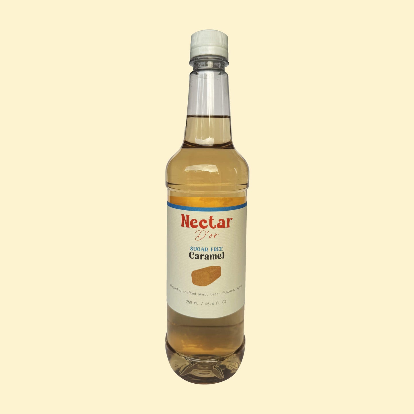 Nectar D'or Sugar Free Caramel Syrup 750 mL