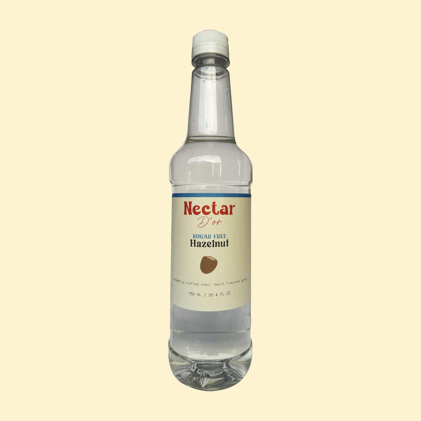 Nectar D'or Sugar Free Hazelnut Syrup 750 mL